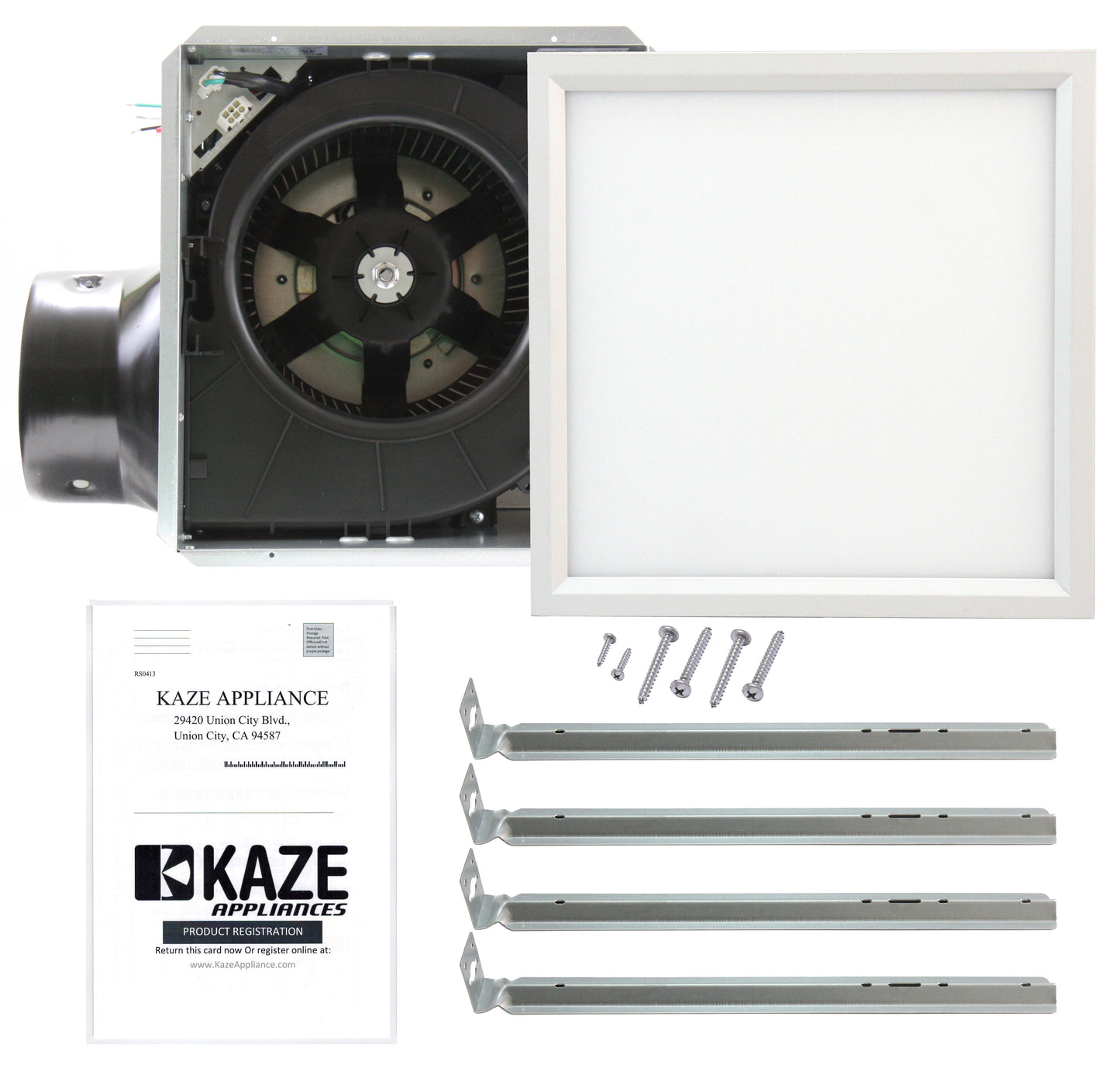 SEP120L11H | 120 CFM, 0.3 Sone | Humidity Sensing | Dimmable 4000K Edge Lit LED Light