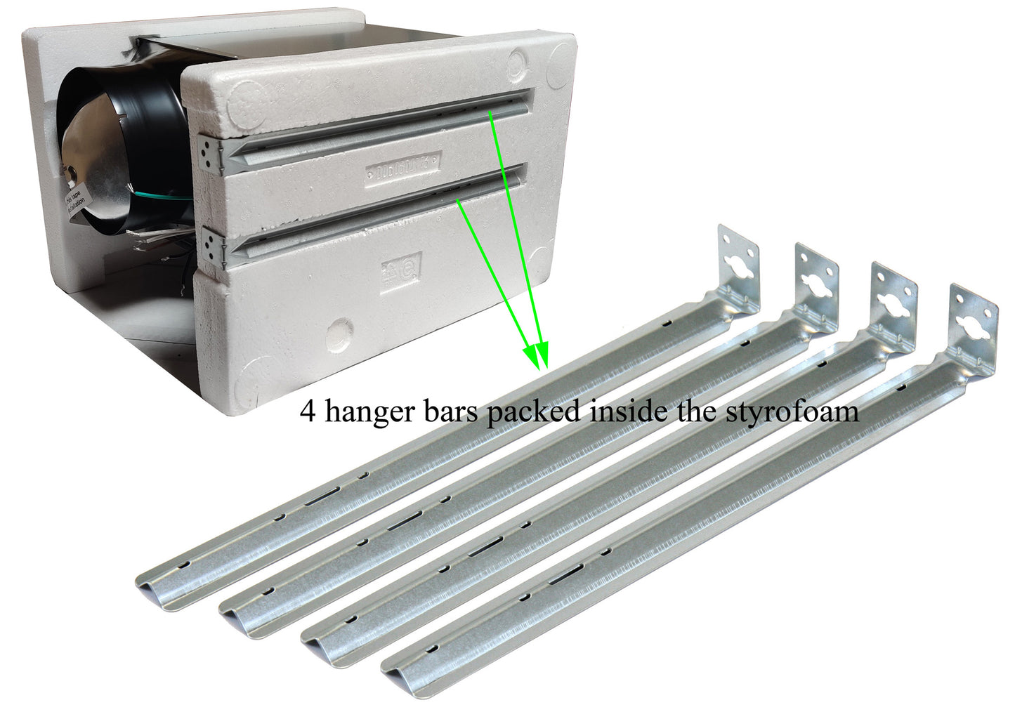 SEPD200L2 - 200 CFM, 2.0 Sone, LED Light, DC Motor