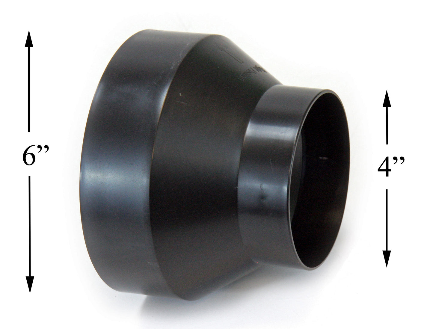 Duct Reducer 6 to 4 inch for SEP Series Bathroom Ventilation Fan