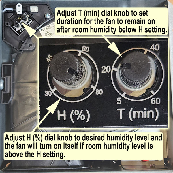 SNP100H - 100 CFM | 0.8 Sone | Humidity Sensing | No Attic Access Retrofit Install